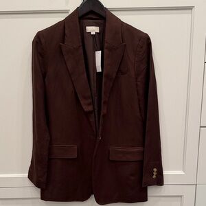 NWT Loft Linen Blazer